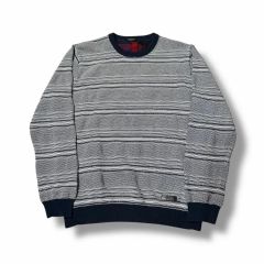 Supreme コットンボーダークニット ブラック M - メルカリ