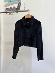 SPORTMAX 薄手ロングデニム シャツジャケット☆ - メルカリ