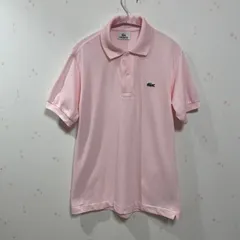 LACOSTE ラコステ ポロシャツ ピンク 半袖 綿100% サイズ2 メンズS相当 レディース可