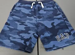 GAP キッズ ジュニア 子供 ハーフパンツ GAP 弱起毛 ミリタリー カモフラージュ