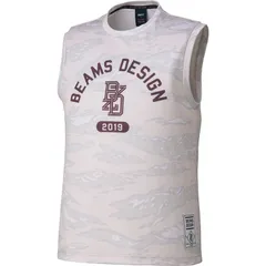 zett(ゼット) BEAMS DESIGN ノースリーブシャツ 野球ソフトTシャツ (bot77303-3200)26SS、ベージュ