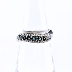 専用です』天然パライバトルマリン パヴェ 計0.70ct 中宝研ブラジル