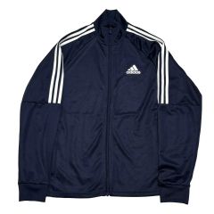 美品】adidasアディダス ラサント トラックトップ オーバー ブルー2XL