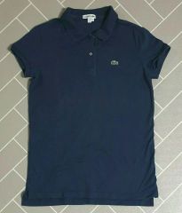 LACOSTE ラコステ 半袖 ポロシャツ ネイビー 36 - メルカリ