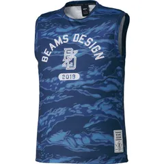 zett(ゼット) BEAMS DESIGN ノースリーブシャツ 野球ソフトTシャツ (bot77303-2900)26SS、ネイビー