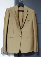 Celine セリーヌ キャメル ワンボタン ブレーザーのサムネイル