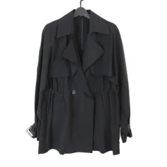 theory luxe セオリーリュクス 24AW Dorthy Mazia レーヨンナイロンショートトレンチコート / ジャケット 38 03-4304105のサムネイル