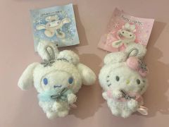 Maison de FLEUR ぬいぐるみ ビジューリボンチャーム シナモロール