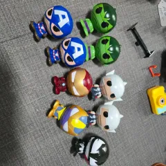 MARVEL キャラクター フィギュア セット (キャプテン/ハルク/アイアンマン)