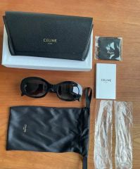 Nom様 美品 CELINE セリーヌ サングラス トリオンフ ブラック - メルカリ