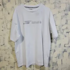 SKECHERS スケッチャーズ ビックロゴ ラウンド 半袖Tシャツ 110のサムネイル
