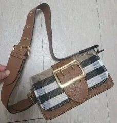 超希少 美品 Burberry バナー ミディアム ホワイト トートバッグ