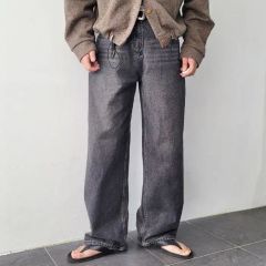 shiun〉 FLARE SLUB DENIM PANTS - メルカリ