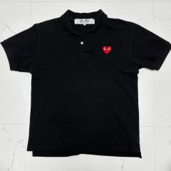 PLAY COMME des GARCONS ポロシャツ ブラック XL y2k - メルカリ