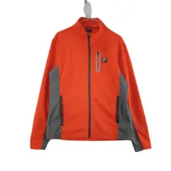 J2478 FILA メンズ100 オレンジ トレーナー ジャケットのサムネイル