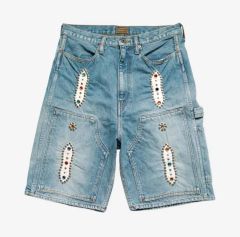 Kapital stats denim shorts14ozデニムショートパンツ - メルカリ