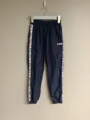 フィラ キッズ トラックパンツ 130サイズ ネイビー