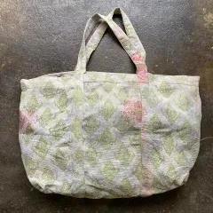 ヴィンテージ ハンドメイド トートバッグ