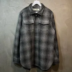 XS オフホワイト OFF WHITE ウール シャツ ジャケットのサムネイル