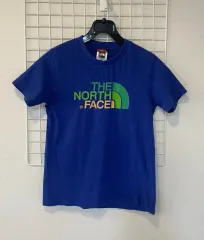 (送料無料) THE NORTH FACE ザノースフェイス キッズ ブルー 半袖 (10/12)