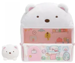 【中古】ぬいぐるみ すみっコハウス(しろくまのおうち) ぬいぐるみセット すみっコぐらしコレクション 「すみっコぐらし」