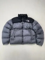 THE NORTH FACE ザノースフェイス 700 ヌプシ ダウン グレー 100-105