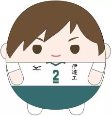 [중고] 봉제인형 2구 견지 푹신푹신 코로린 BIG2(봉제인형) [하이큐!!]