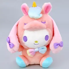 【中古】ぬいぐるみ お座りマイメロディ(A) ユニコーンパーティぬいぐるみ～マイメロディ～ 「マイメロディ」