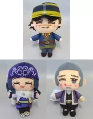 【中古】ぬいぐるみ 全3種セット おてのりモアプラスぬいぐるみVol.1 「ゴールデンカムイ」