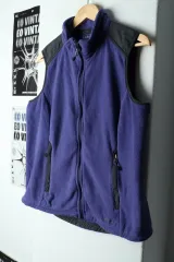 (M-L) ブランド ヴィンテージ ジップアップ ウィンドブレーカー アウター ジャケット L.L.Bean エルエルビーン ベスト - 15767