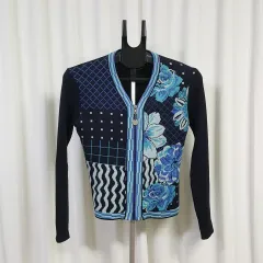 KENZO ケンゾー レディース ジップアップニット 95のサムネイル