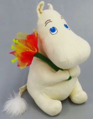 【二手】玩偶 Moomin 玩偶 「姆明」 Tove 與姆明展限定