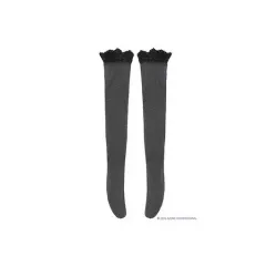 【中古】ドールアクセサリー AZO2用 レースニーハイストッキング(ブラック)のサムネイル