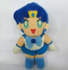 [Used] Plush Toy: Sailor Mercury, Big Size Plush Toy, "Pretty Guardian Sailor Moon S"