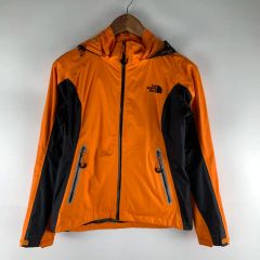 THE NORTH FACE マウンテンパーカー ブラック/オレンジ S 防水 - メルカリ