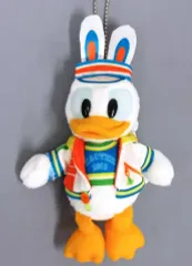 【中古】ぬいぐるみ ドナルドダック(ヒッピティ・ホッピティ・スプリングタイム) ぬいぐるみバッジ 「ディズニーイースター2016」 東京ディズニーランド限定