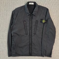 Stone Island ナイロンジャケット ブラック - メルカリ