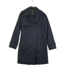 アニエスベー agnès b. ネイビー トレンチコート 紺色 レディース