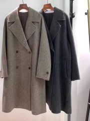 theory luxe 23AW ダブル ブークレーロングコート 40 - メルカリ