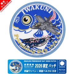 航空自衛隊 新田原基地航空祭 2025 来場記念 限定 パッチ 刺繍