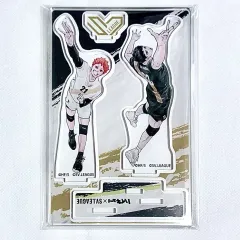ハイキュー)コラボ)アクリル)原画) 影山 日向 ジオラマ SV リー JUMP SHOP