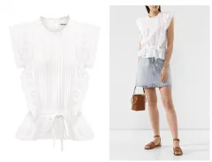 レディース) ZADIG&VOLTAIRE ザディグ・エ・ヴォルテール チュンドラ ブラウス XSサイズのサムネイル