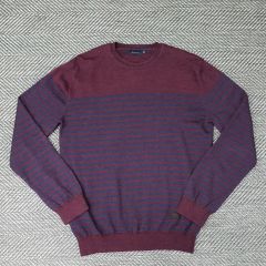 TED BAKER 総柄ニット ボルドー 英国系 モード レトロ 古着 - メルカリ