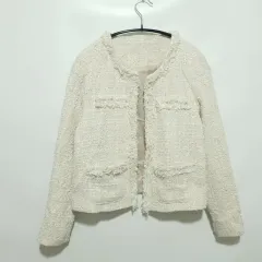 ツイード オープン ジャケット F_M0567