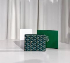 GOYARD ゴヤール 財布 サン・トマ マネークリップ グリーン - メルカリ