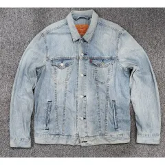 リーバイス トラッカー 薄い デニム ジャケット デニムジャケット L