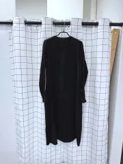 COS スモークスリーブ モーダル ロング丈ワンピース