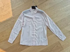 (新品) マージュ ライトピンク シルク ラッフル ブラウス 1サイズのサムネイル