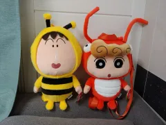 クレヨンしんちゃん ボーちゃん ぬいぐるみ バックパック と、ひまちゃん ぬいぐるみ バックパック 新品