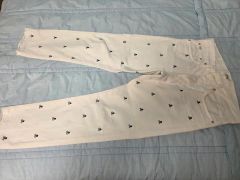 Polo Ralph Lauren スカル刺繍 ホワイトデニムパンツ - メルカリ
